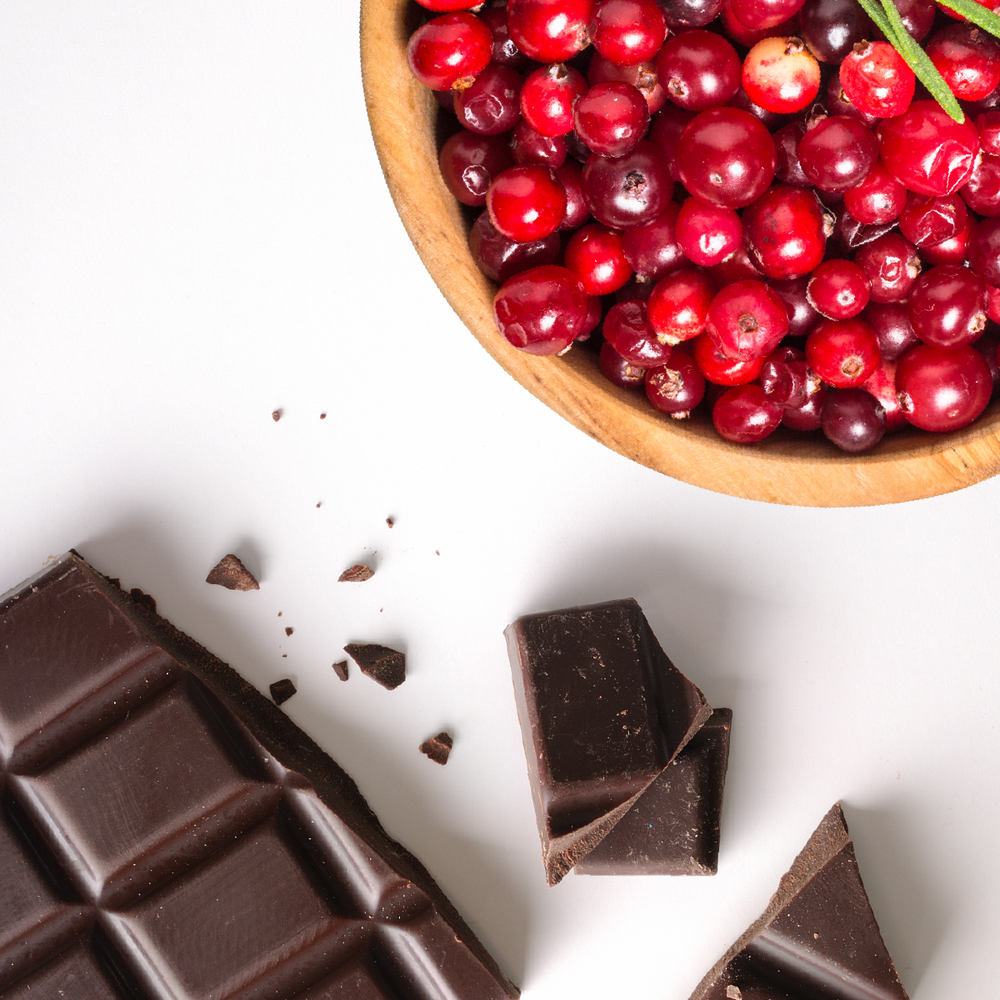 Colombian single origin, Santa Elena, tasting notes of cranberry and dark chocolate