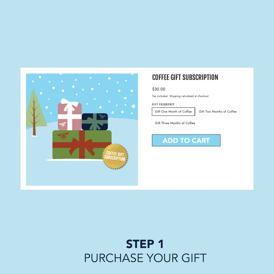 COFFEE GIFT SUBSCRIPTION