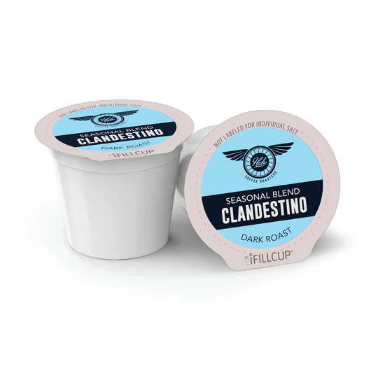 CLANDESTINO DARK ROAST SINGLE SERVE PODS